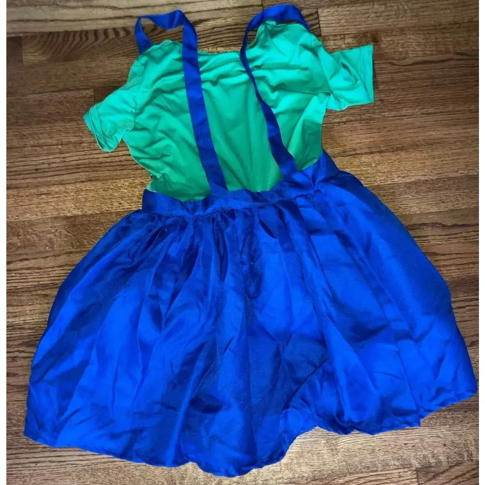 Super Mario & Luigi Child And Adult Halloween Costume Set. Missing Button.